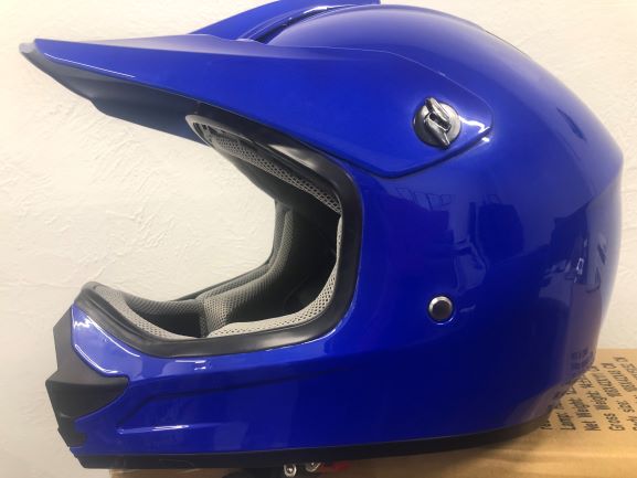 BLUE YOUTH HELMET